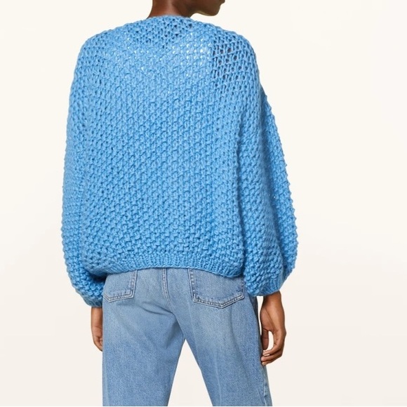 (S/M)Maiami Big Bomber tricot-knit cardigan - Picture 9 of 11